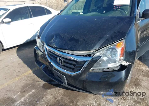 2010 Honda Odyssey Ex-L z USA, uszkodzony, nr VIN 5FNRL3H63AB028662